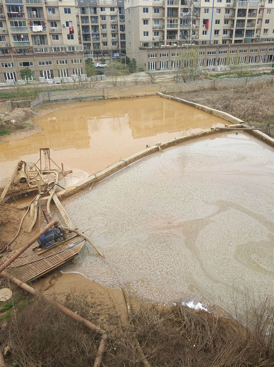 澄迈沉淀池淤泥清理-厂区废水池淤泥清淤